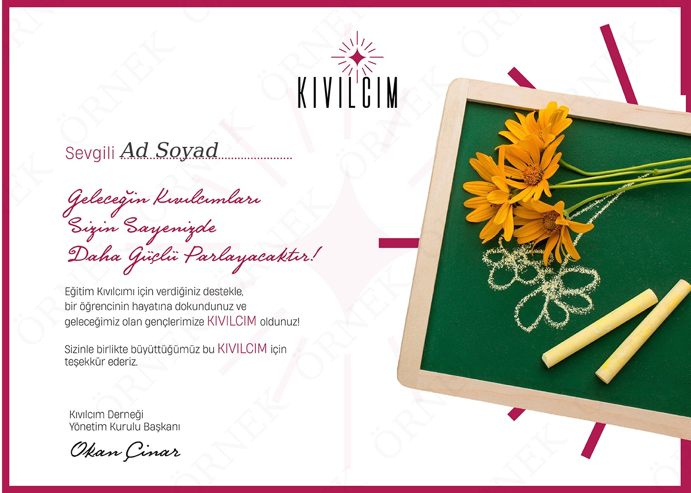 Öğretmenler Günü (Tek İsimli)