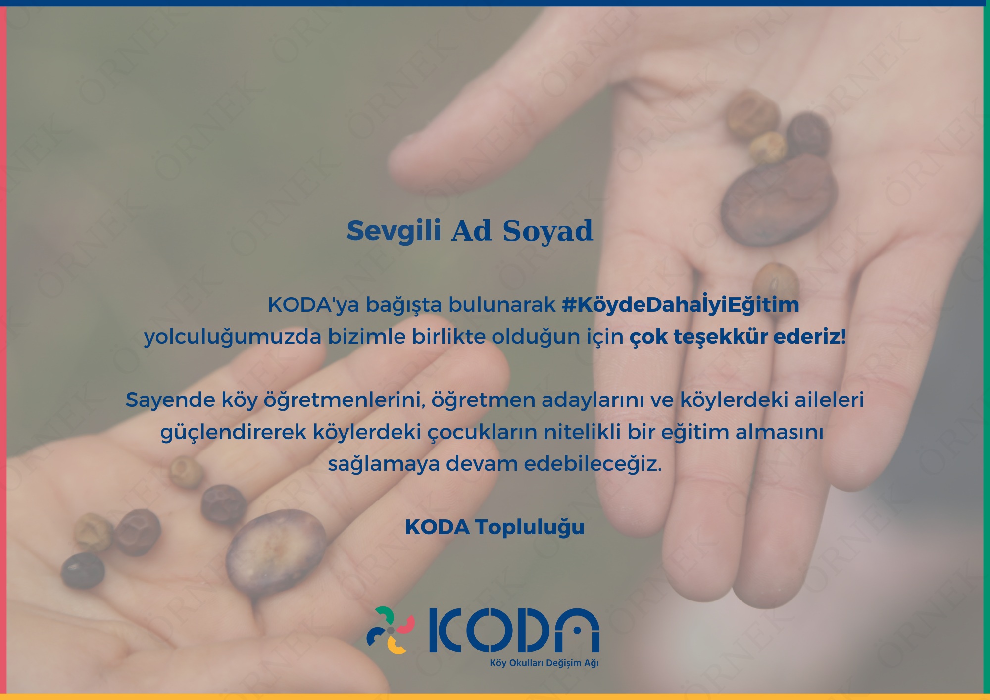 Genel Bağış E-kart