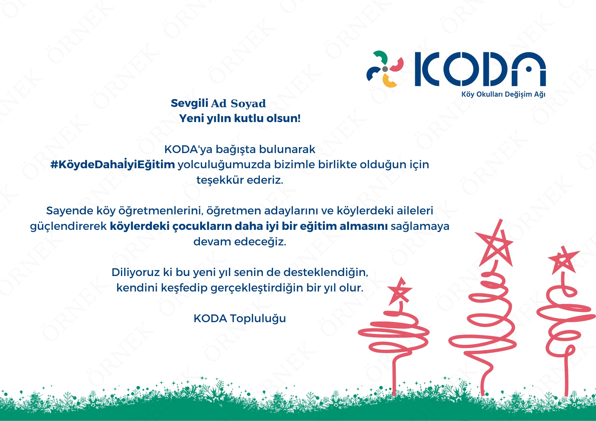Yeni Yıl Kartı