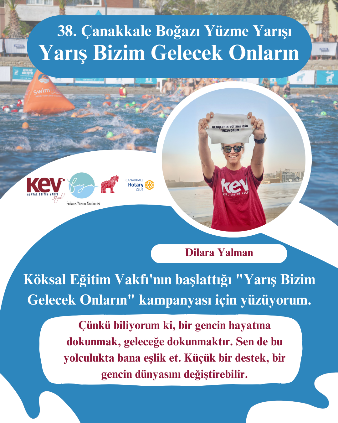 “YARIŞ BİZİM GELECEK ONLARIN”