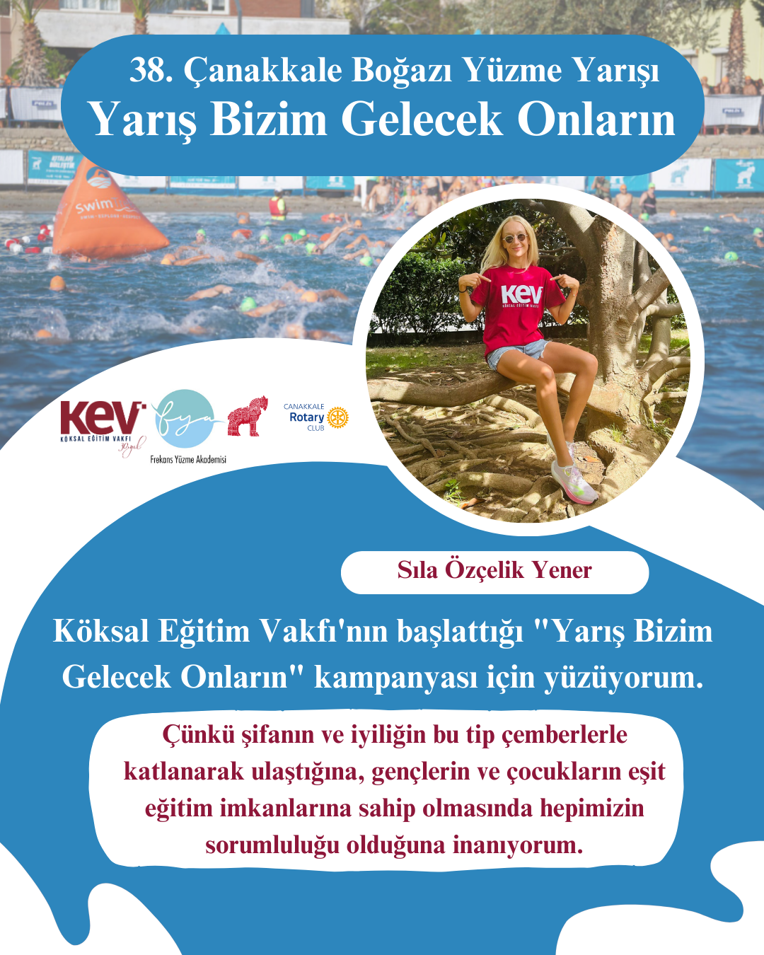 “YARIŞ BİZİM GELECEK ONLARIN”