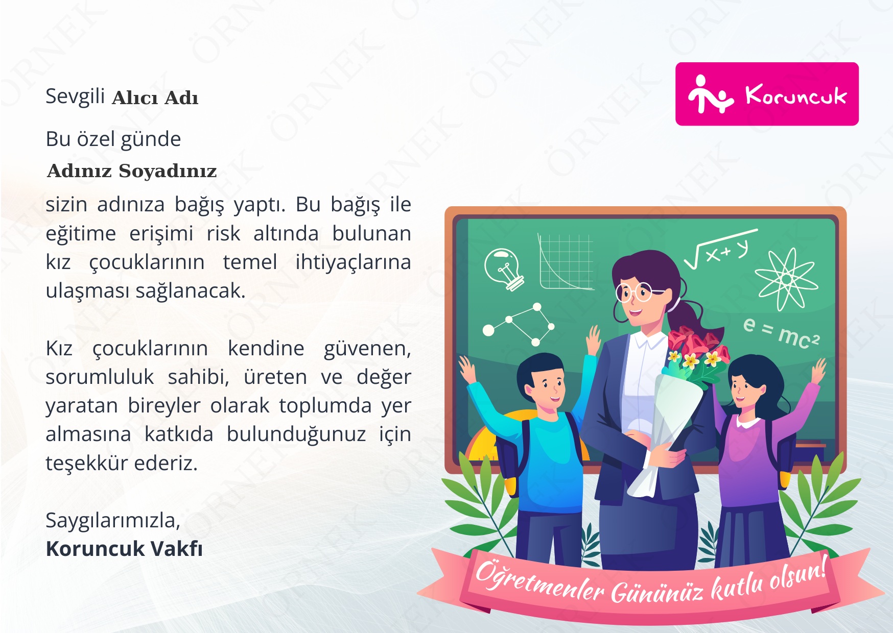 Öğretmenler Günü 2