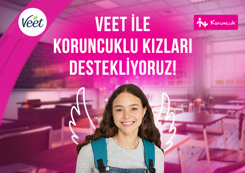Veet ile Koruncuklu Kızları Destekliyoruz!