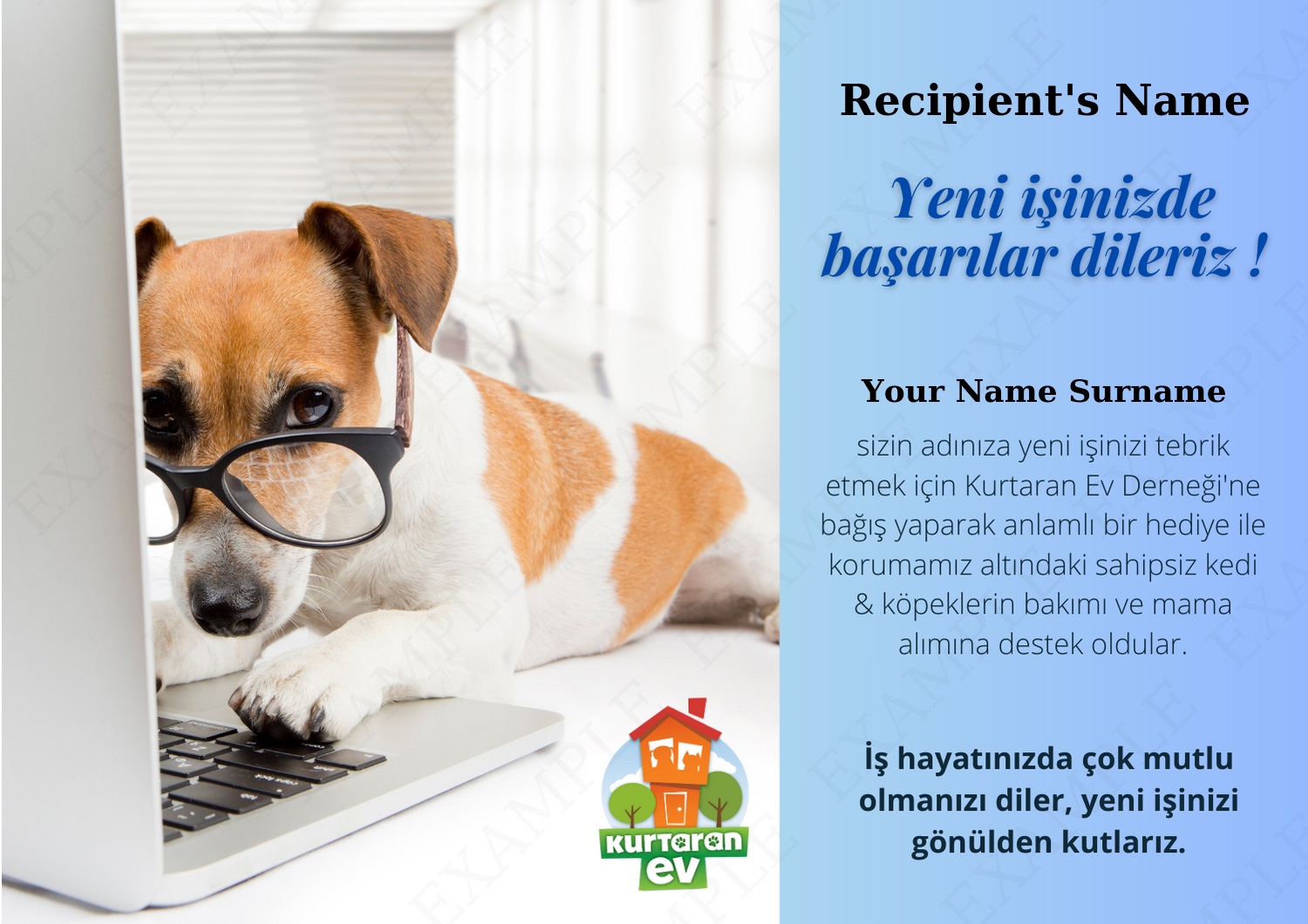 Yeni İş Tebriği 1