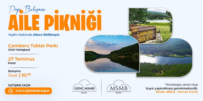 MSMB Ankara Geleneksel Piknik Buluşması