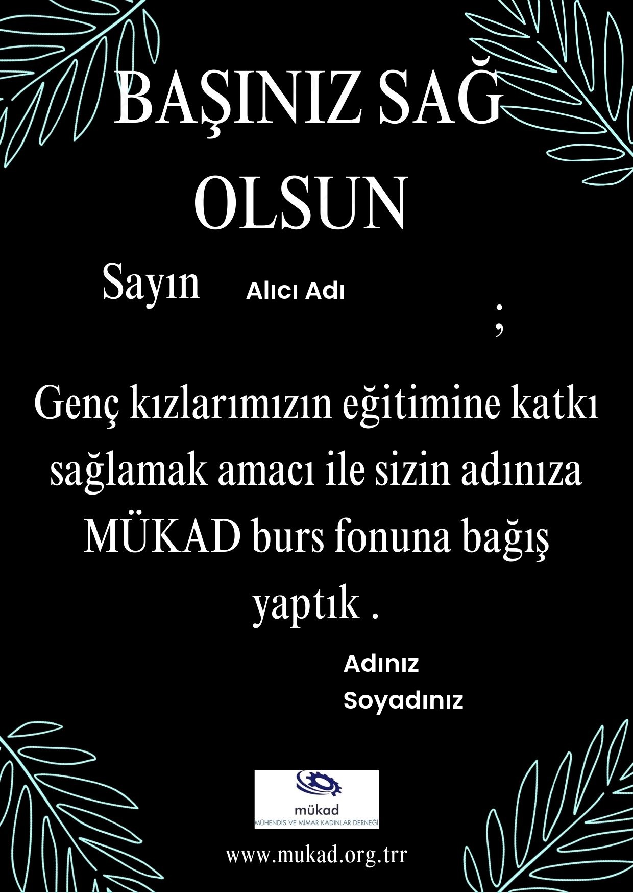 TAZİYE KART 2