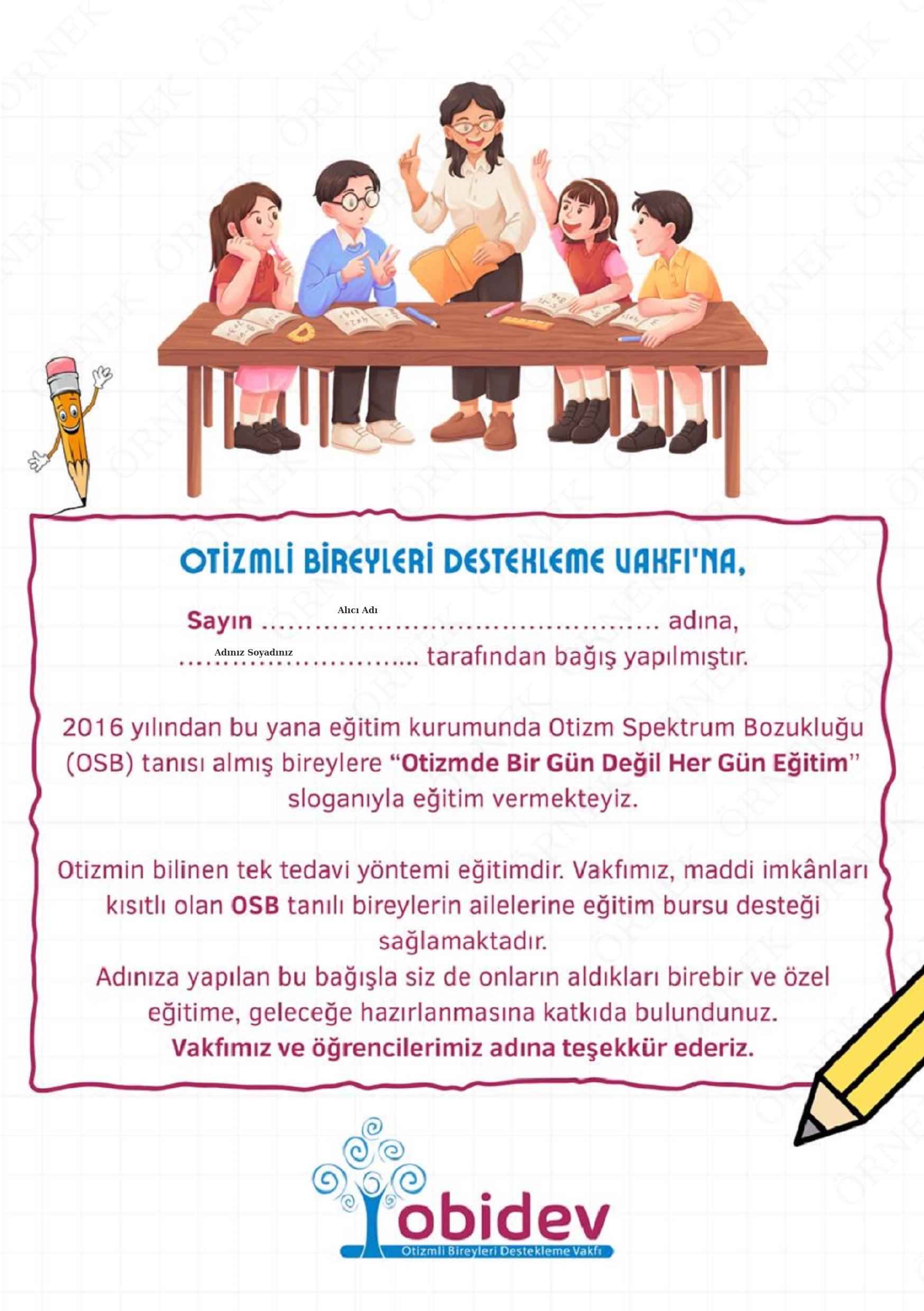 Genel Bağış Sertifikası