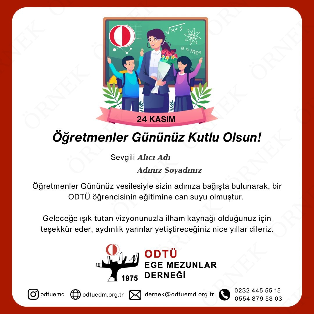 Öğretmenler Günü