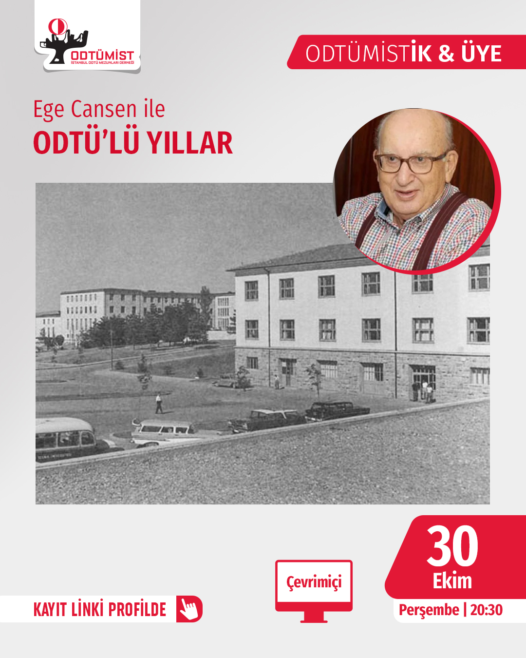 Ege Cansen ile ODTÜ'lü Yıllar