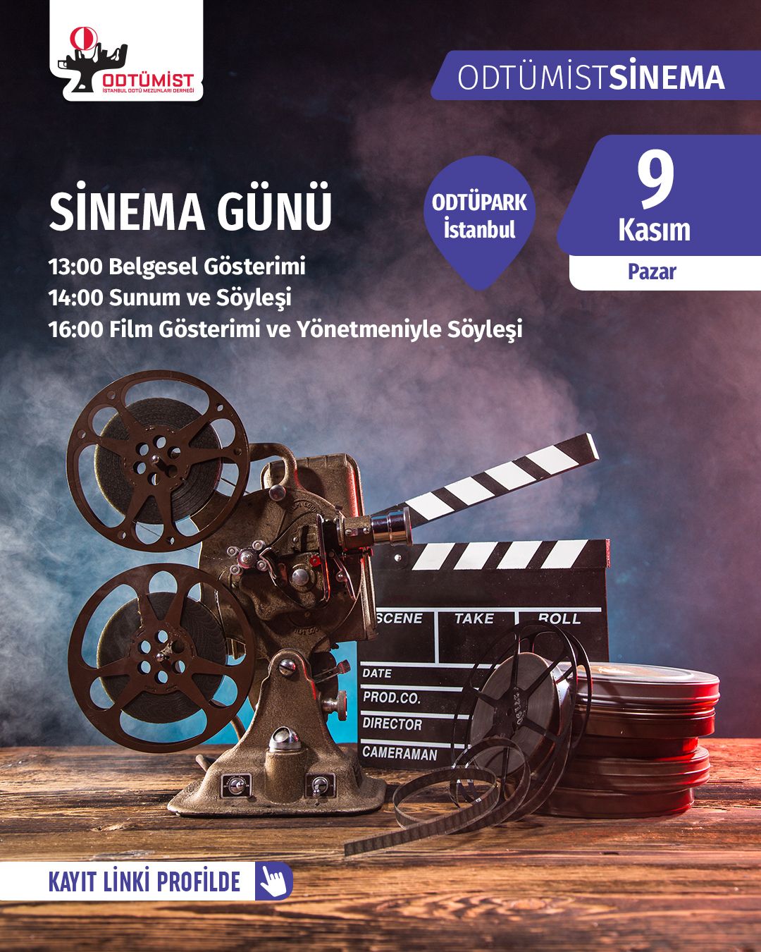 ODTÜMİST Sinema Kulübü / Sinema Günleri Başlıyor