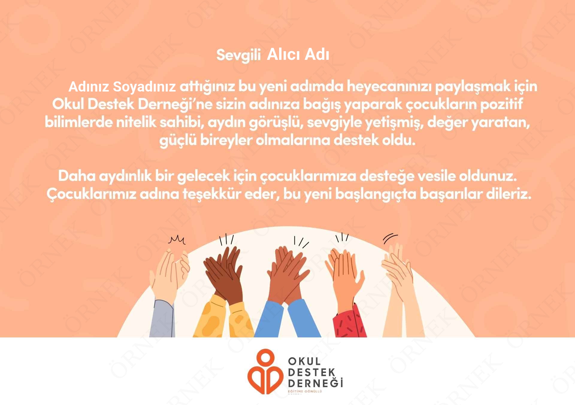 Yeni Başlangıç Kartı