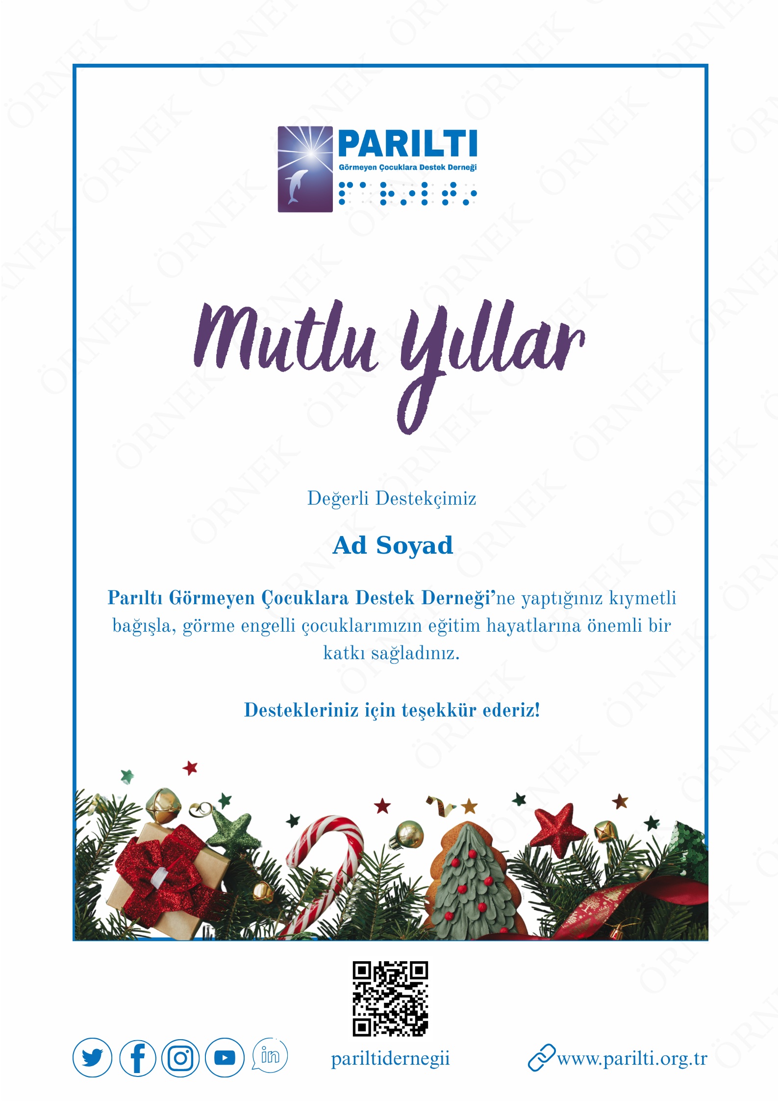 Yeni Yıl Sertifikası- 1