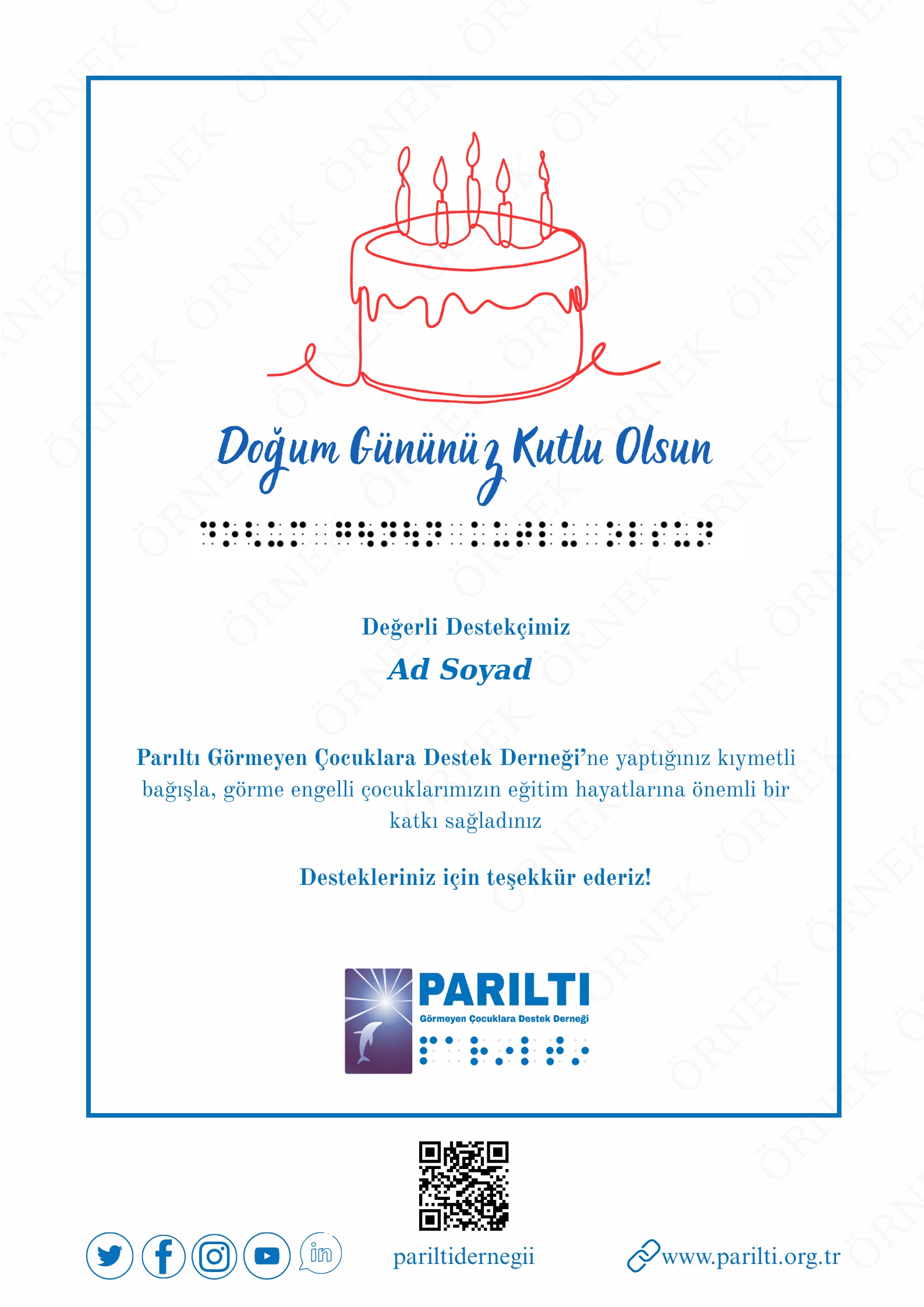 Doğum Günü Sertifikası- 1
