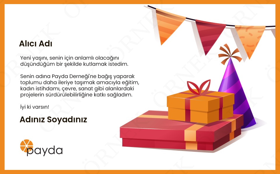 Doğum Günü Tebriği