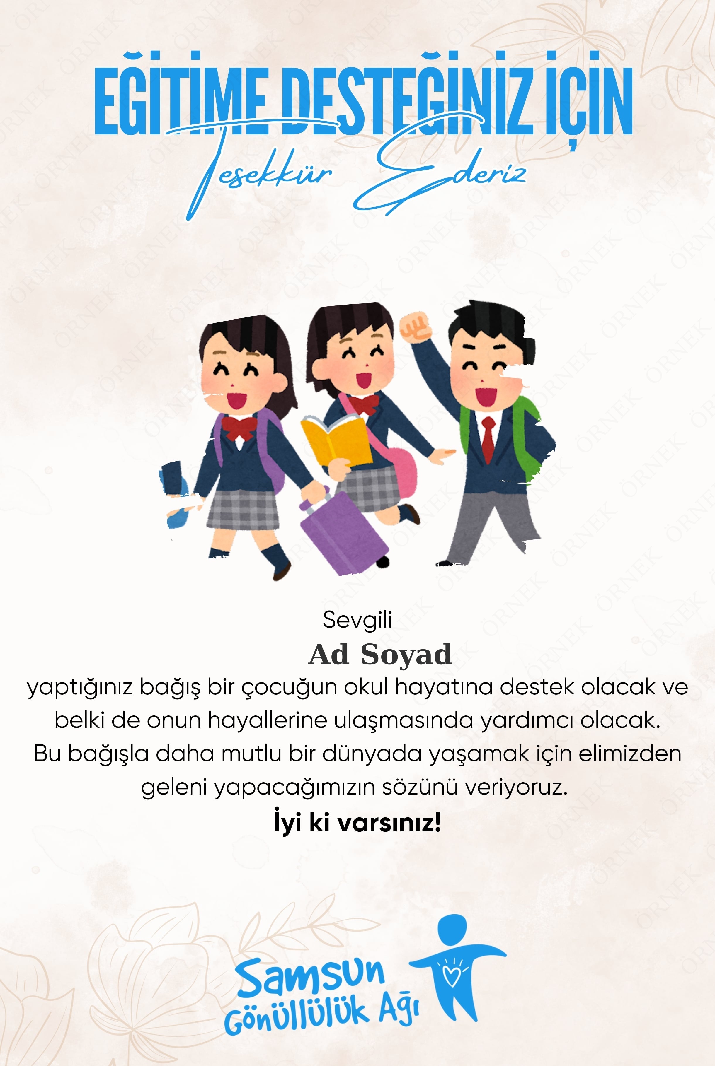 Eğitime Destek Seti