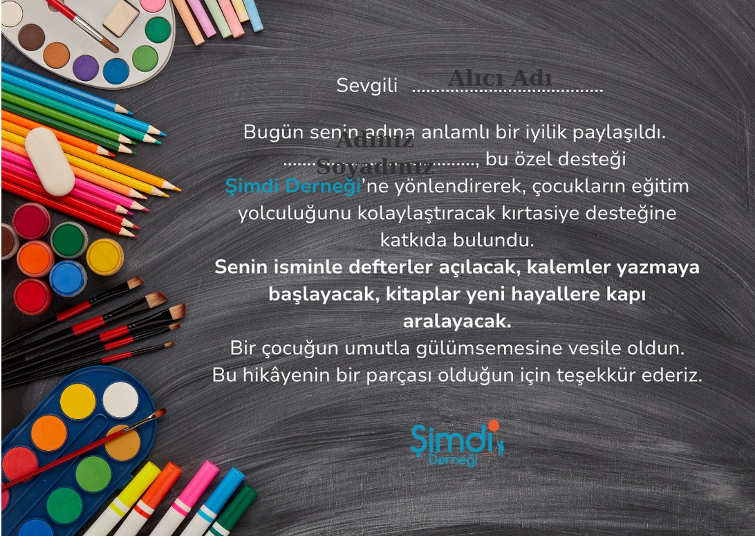 Okula Dönüş Destek Kartı
