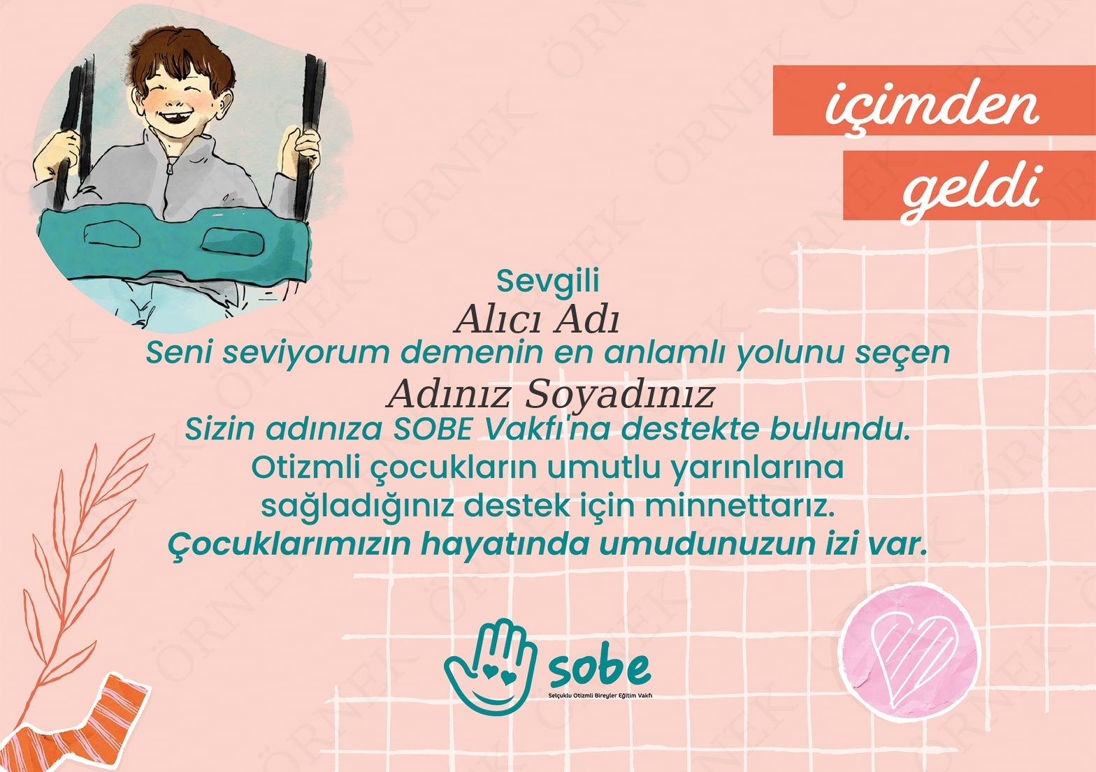 İçimden Geldi (Yatay)