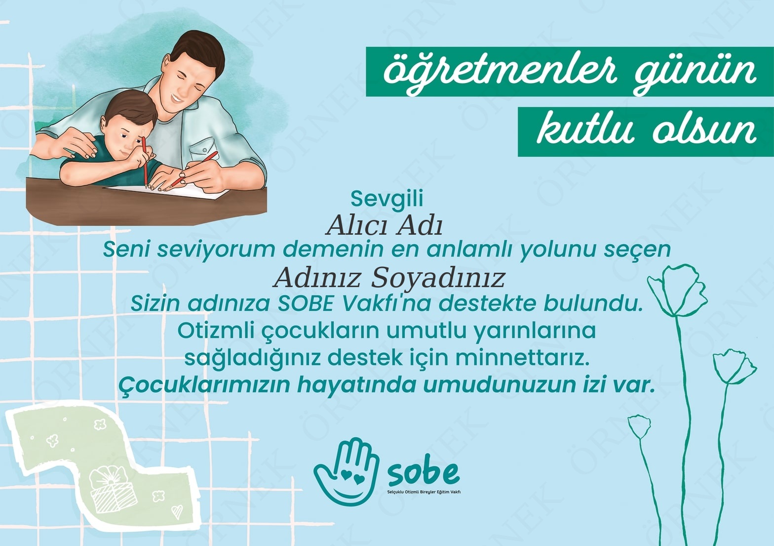 Öğretmenler Günü (Yatay)