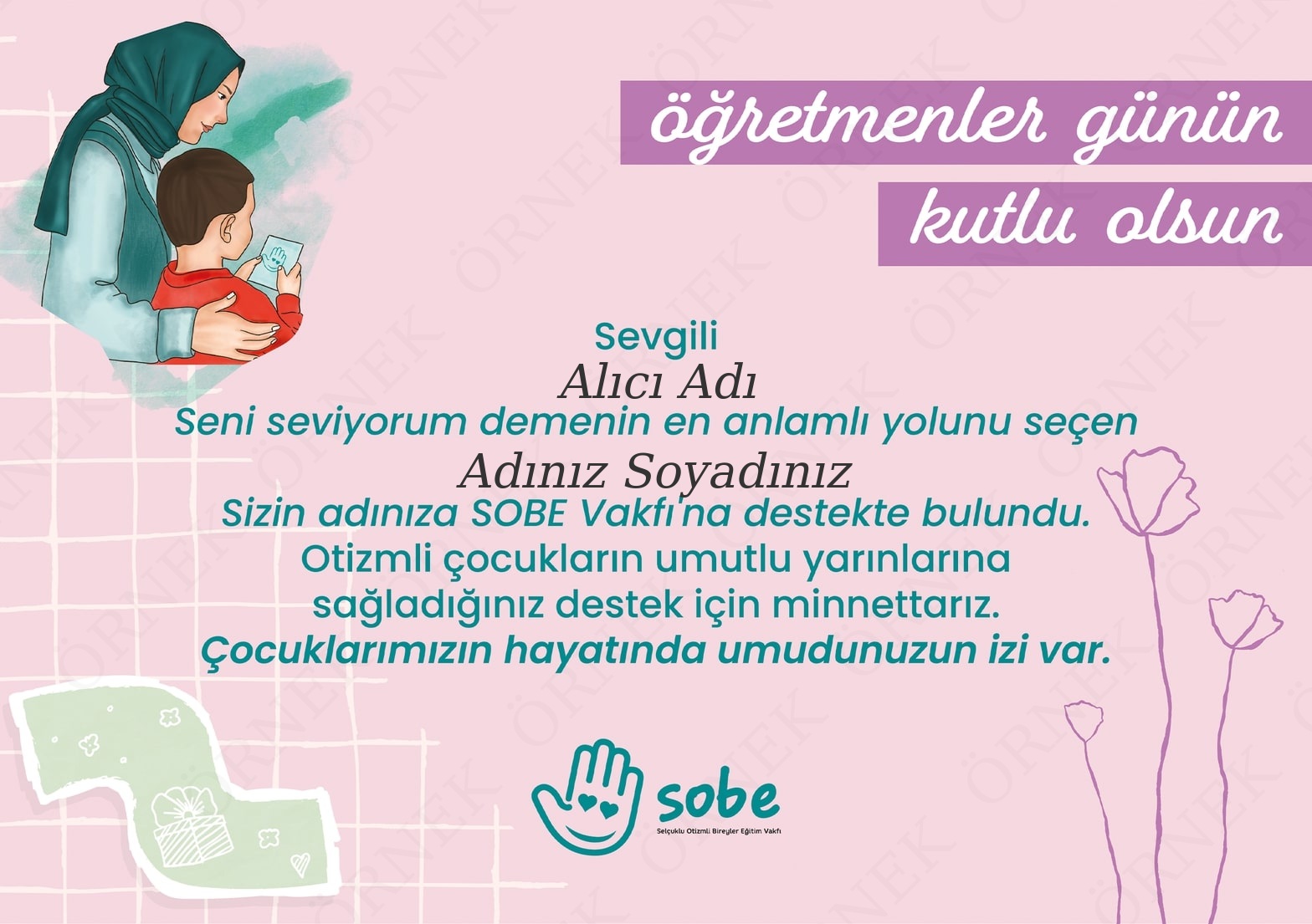 Öğretmenler Günü (Yatay)