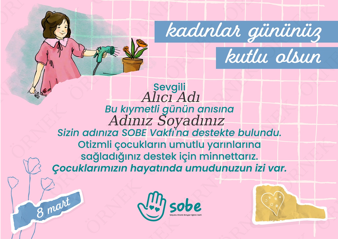 Kadınlar Günü (Yatay)