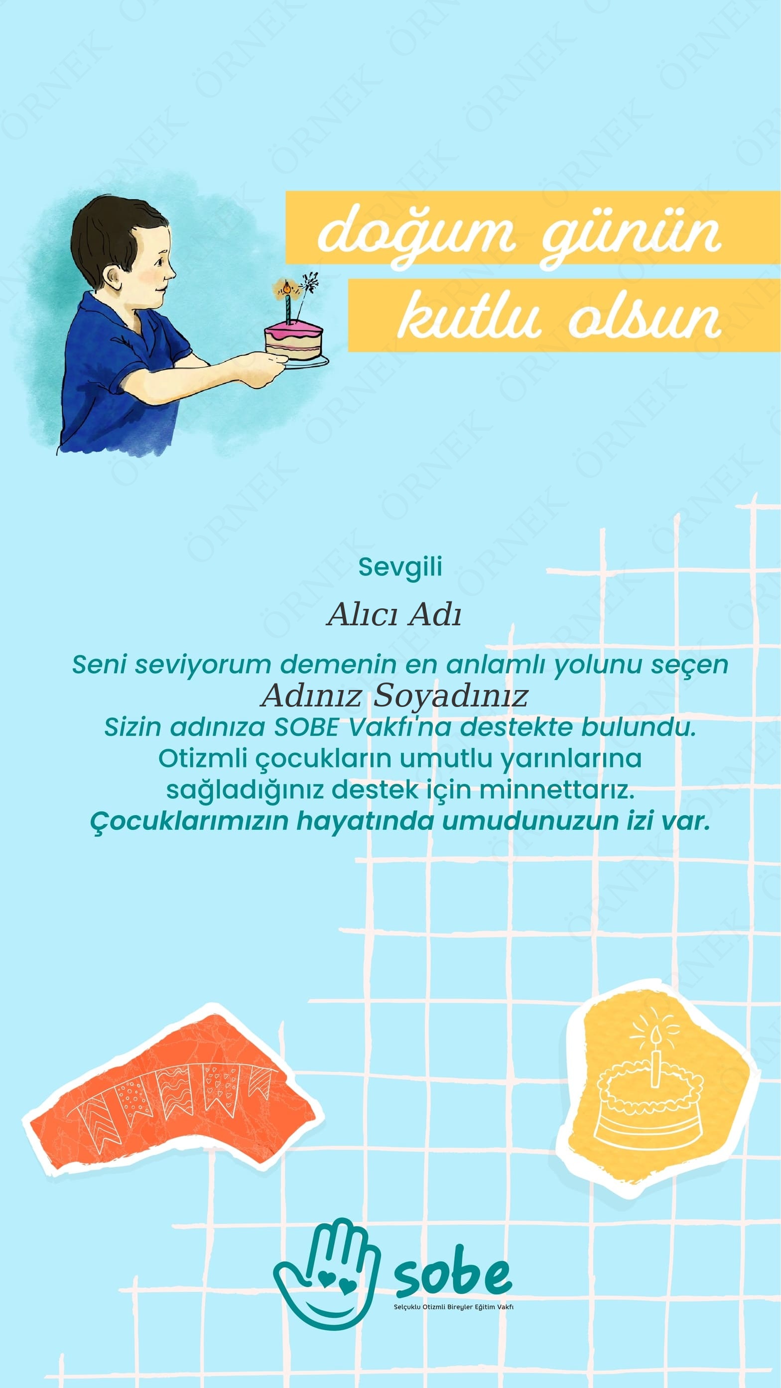 Doğum Günü (Dikey)