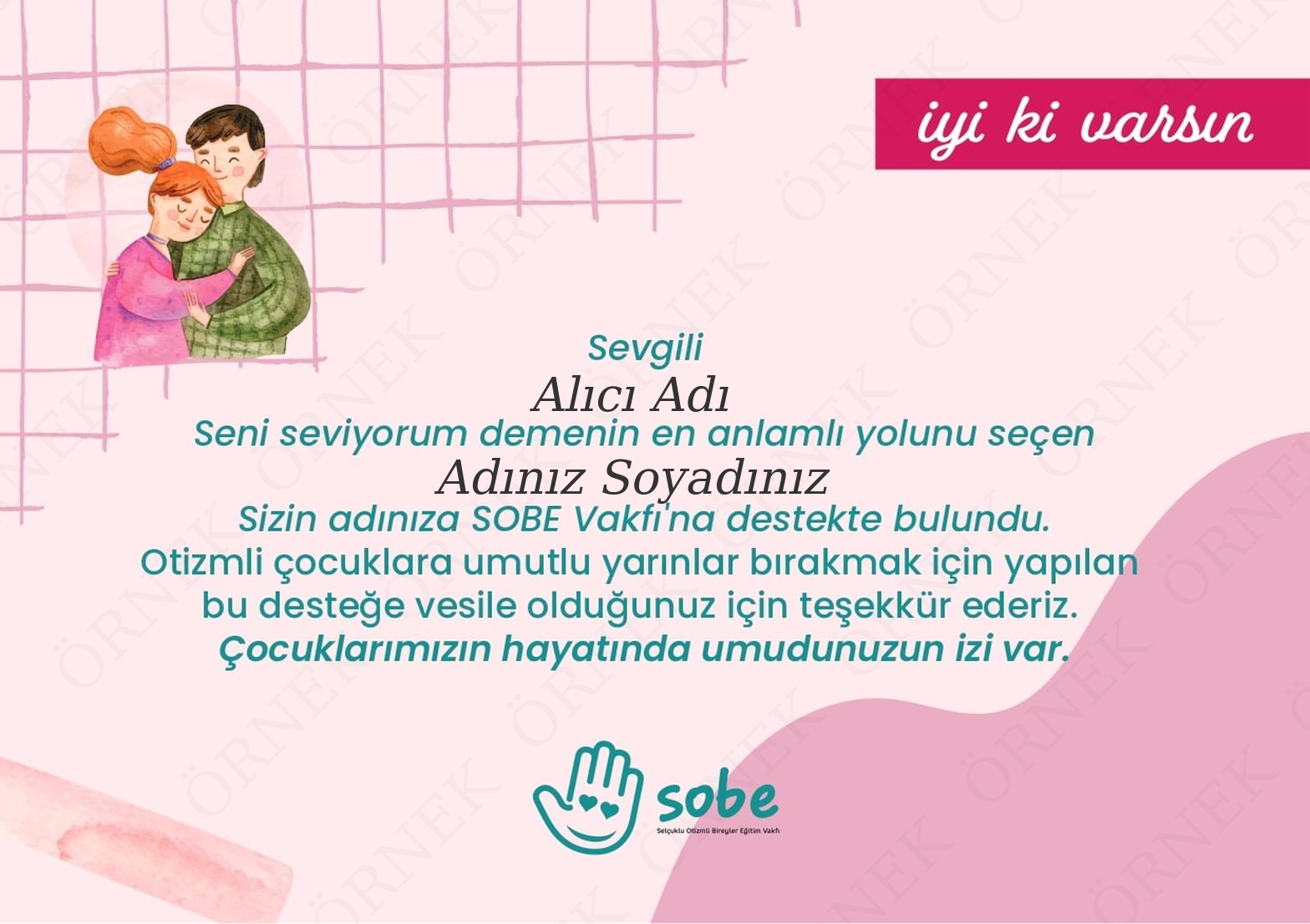 İyi ki Varsın (Yatay)