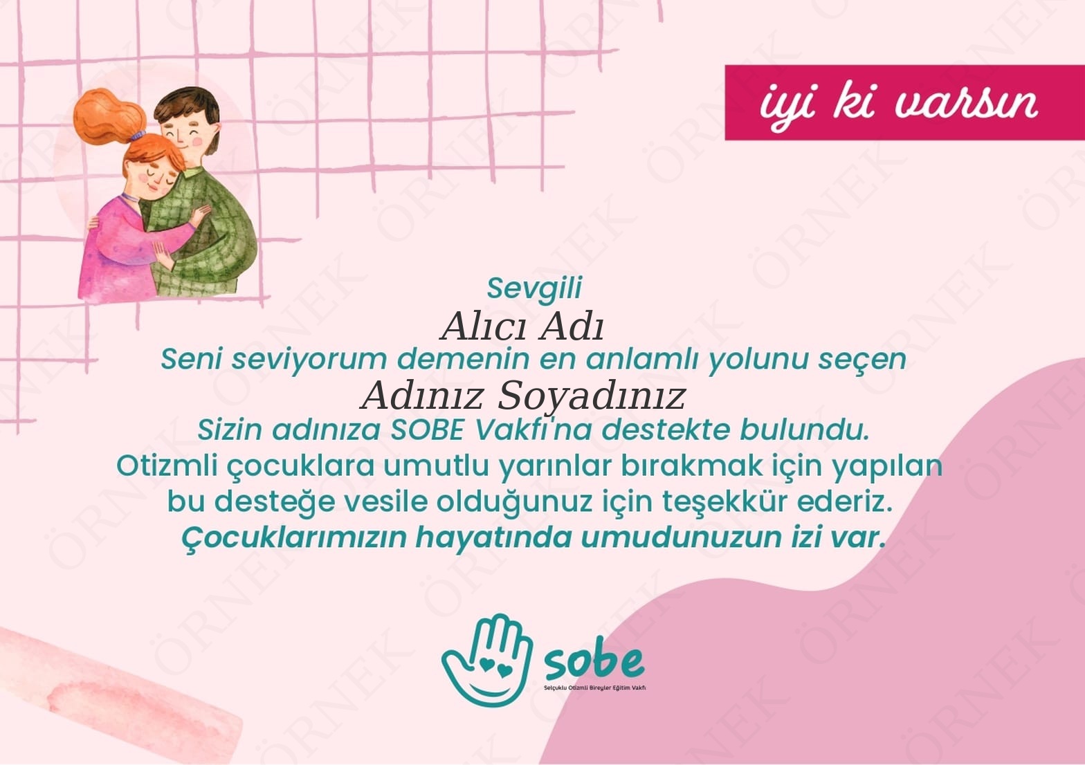 İyi ki Varsın (Yatay)