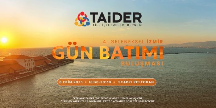 8 Ekim 2025 Gün Batımı Buluşması İzmir
