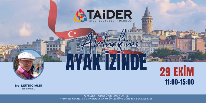 29 Ekim 2025 Atatürk'ün Ayak İzinde