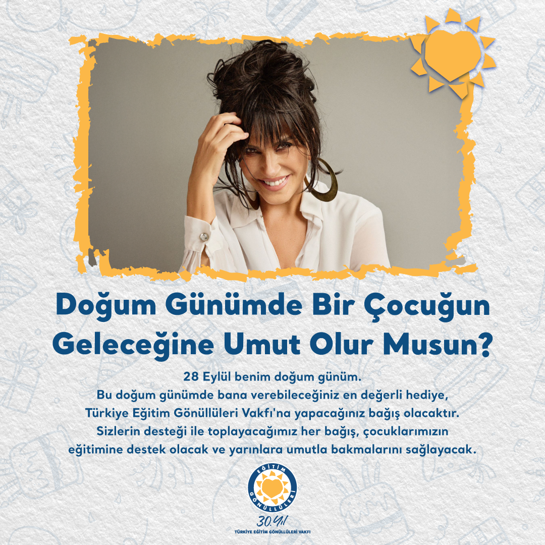 Doğum Günümde Bir Çocuğun Geleceğine Umut Olur musun?