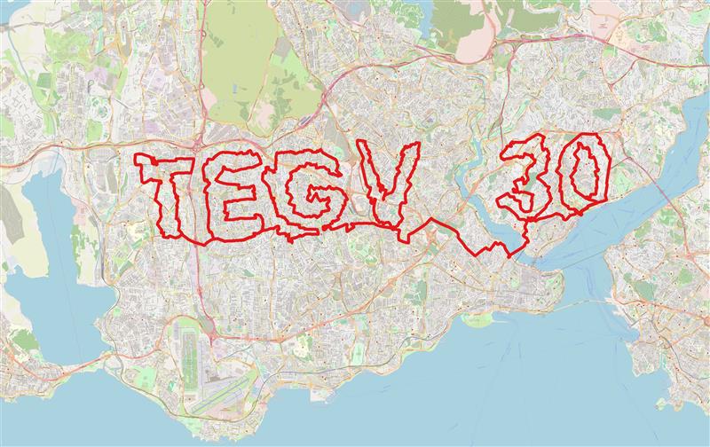 İstanbul Map: Art of Running