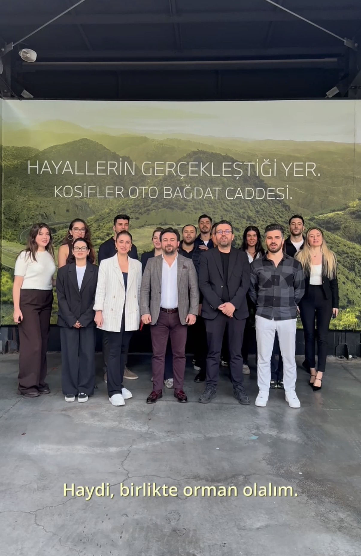 Bizden size, sizden doğaya 🌳 Hedef 40.000 Fidan