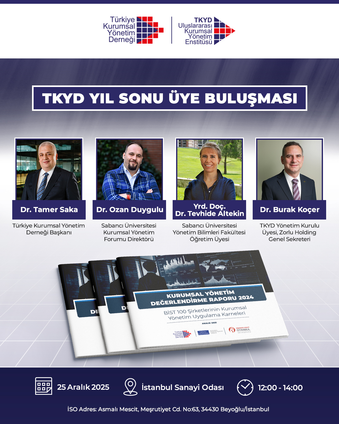 TKYD 25 Aralık Yıl Sonu Üye Buluşması