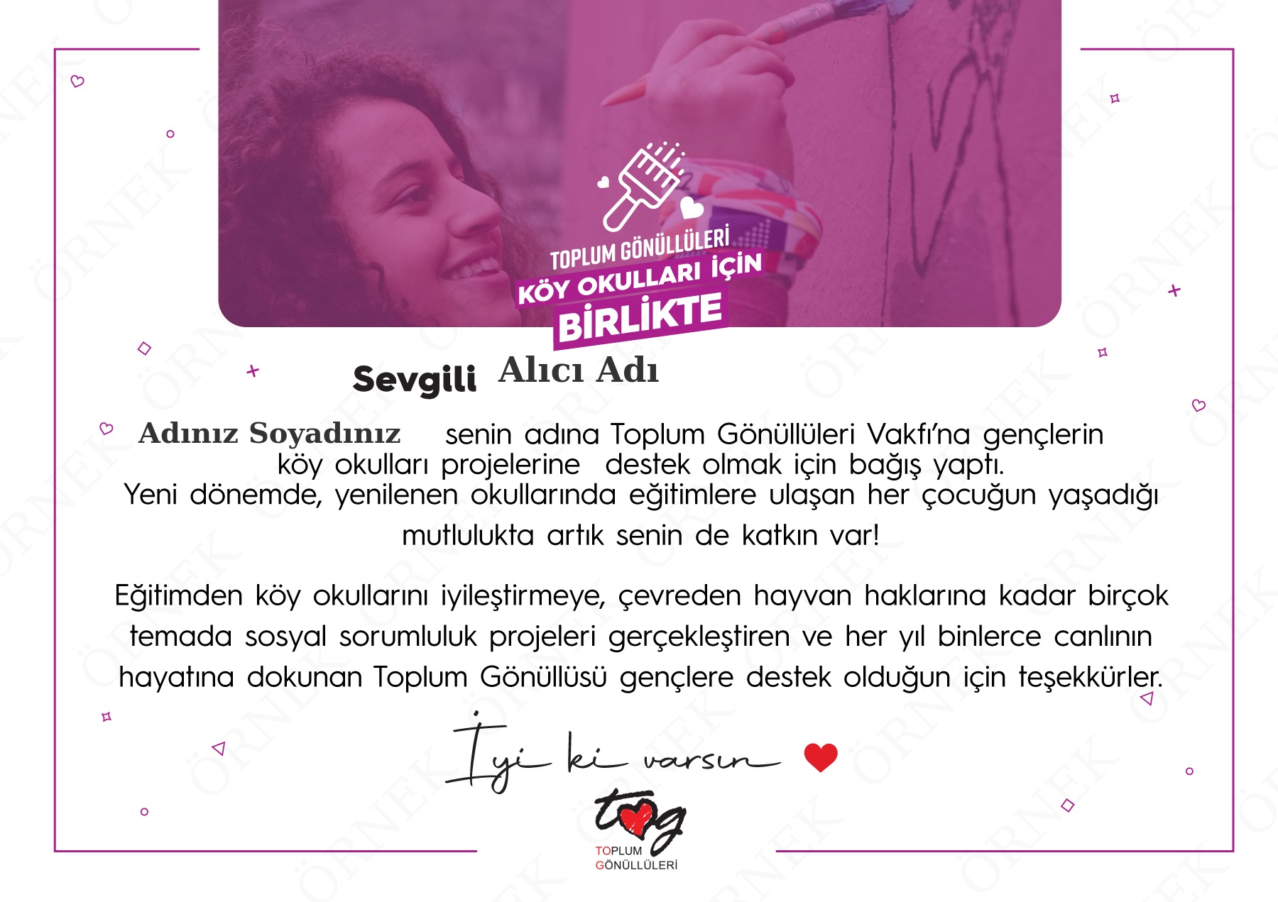 Köy Okulları Sertifikası