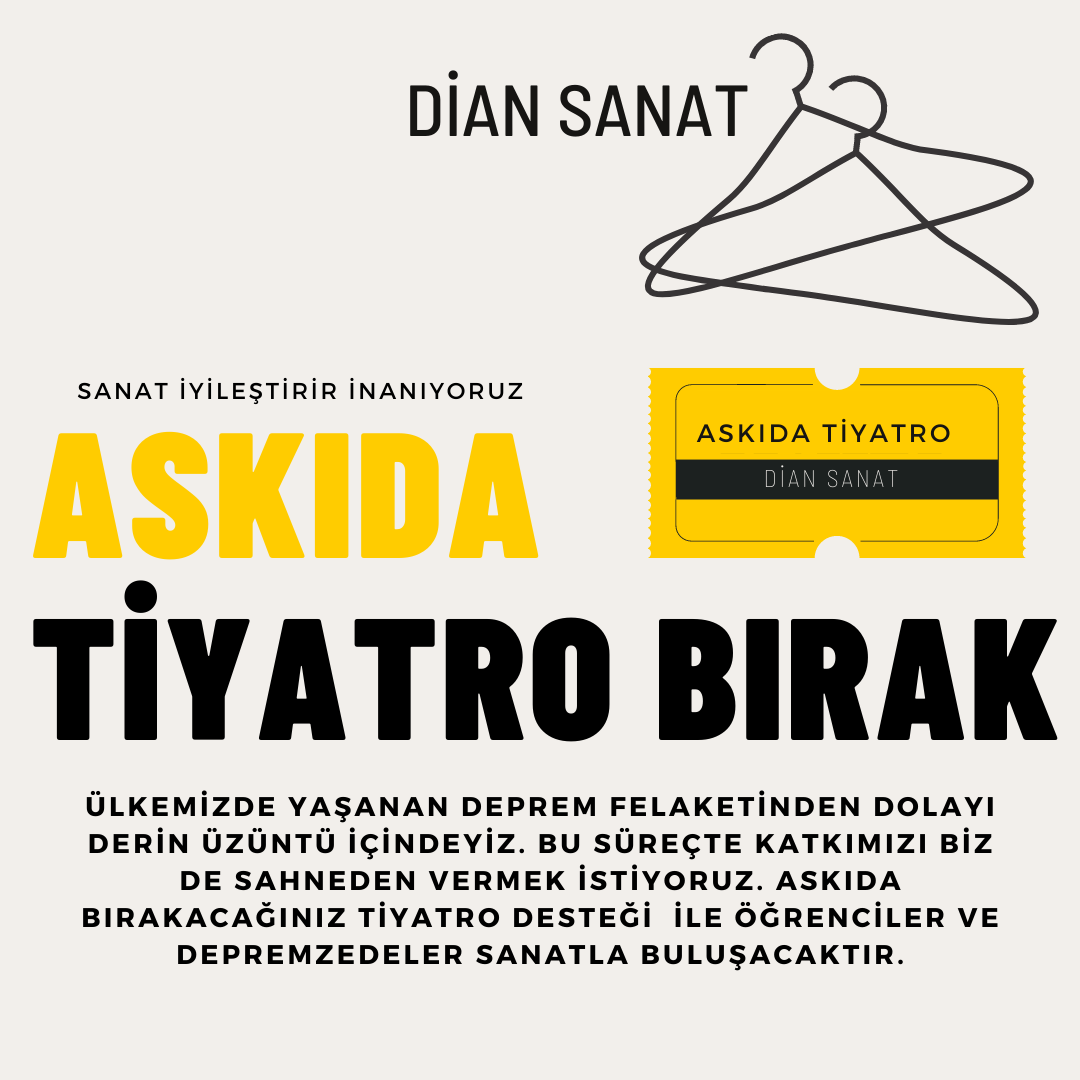 ASKIDA TİYATRO BIRAK SANATLA İYİLEŞ