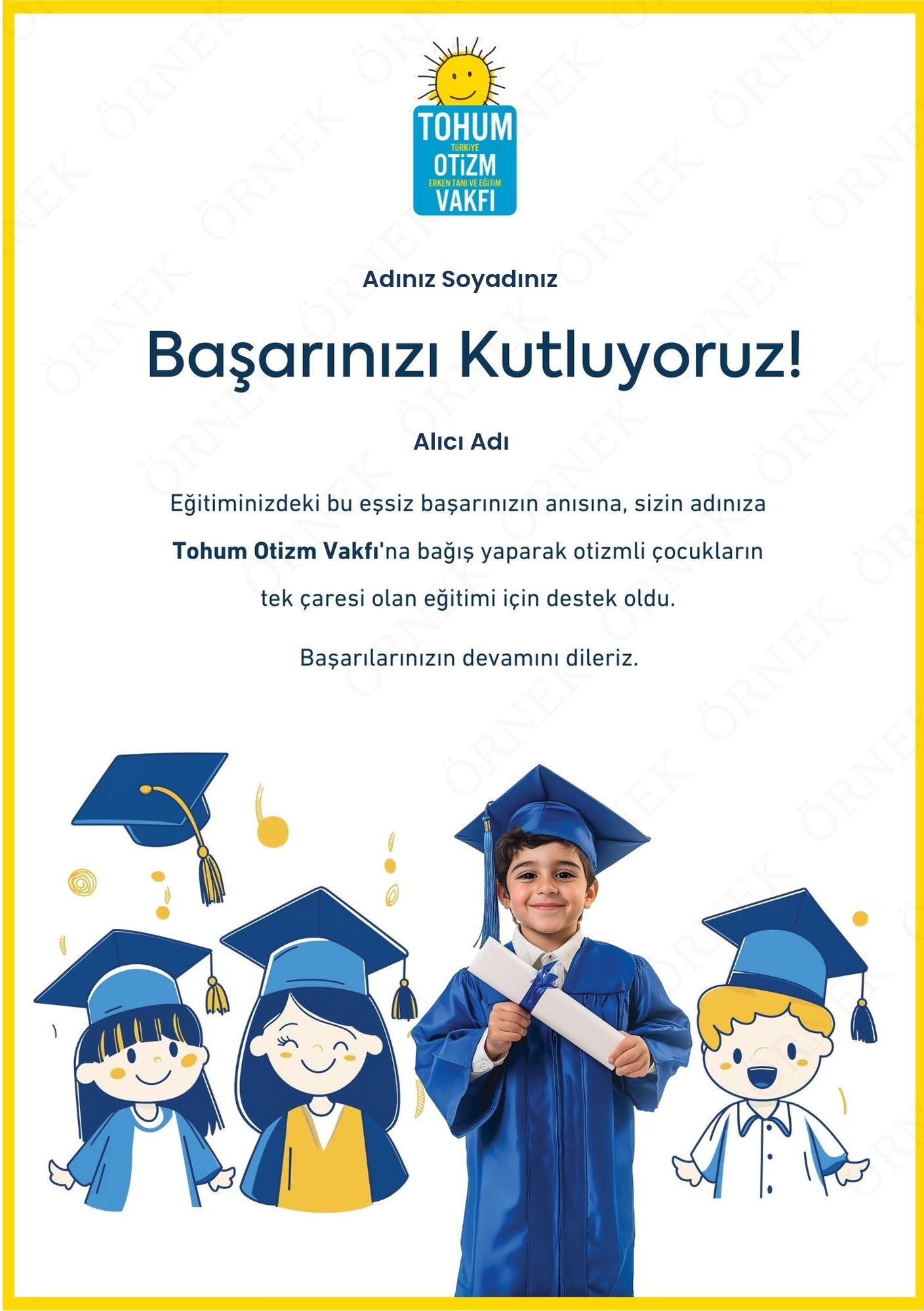 Mezuniyet Sertifikası I 01