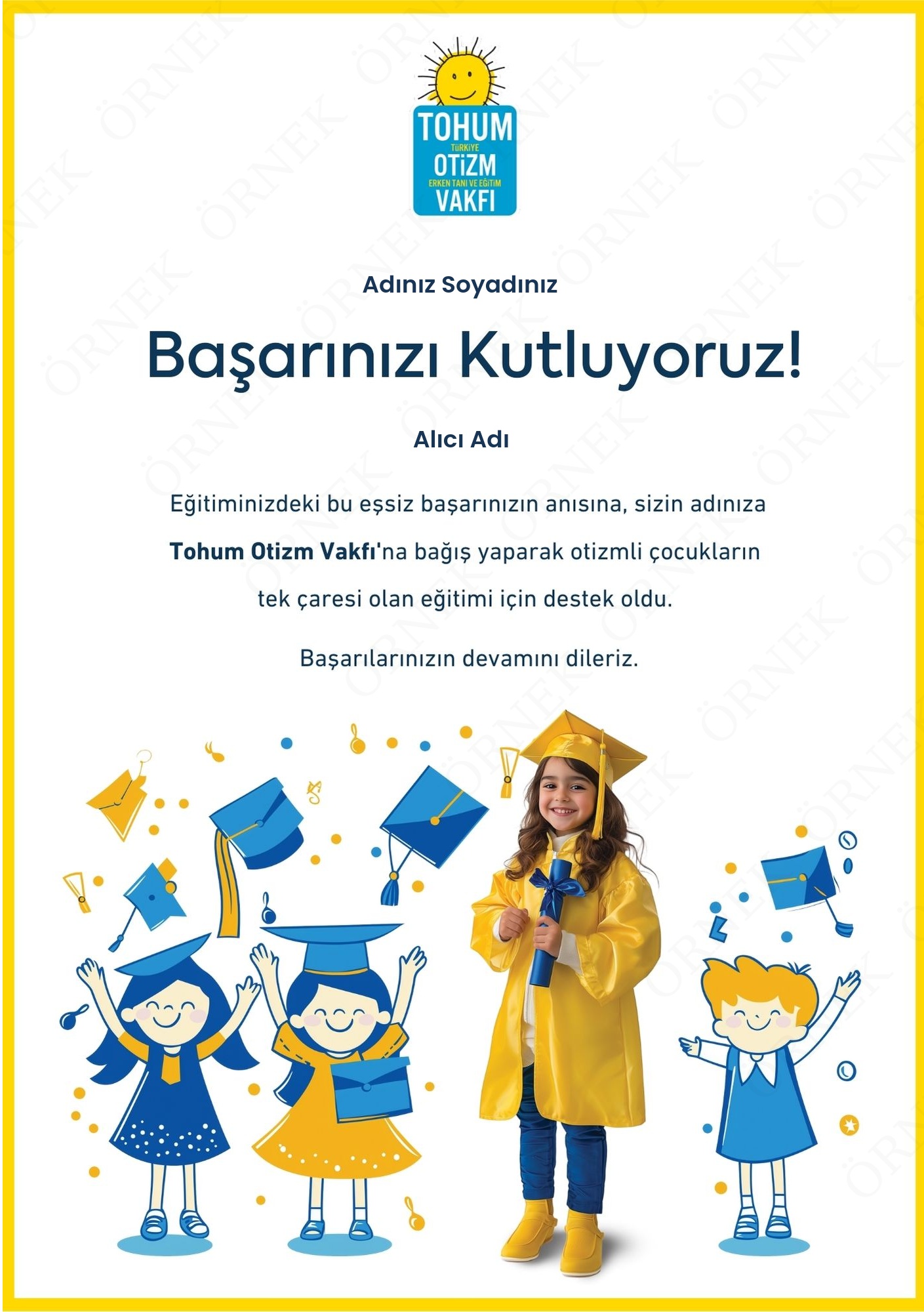 Mezuniyet Sertifikası I 02