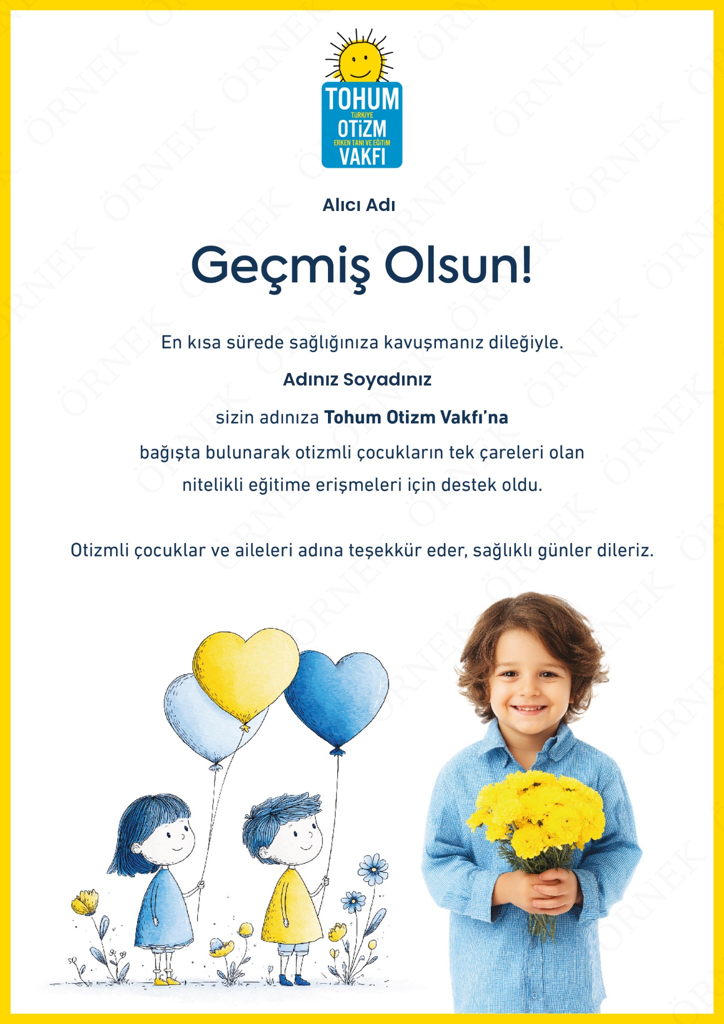 Geçmiş Olsun Sertifikası I 03