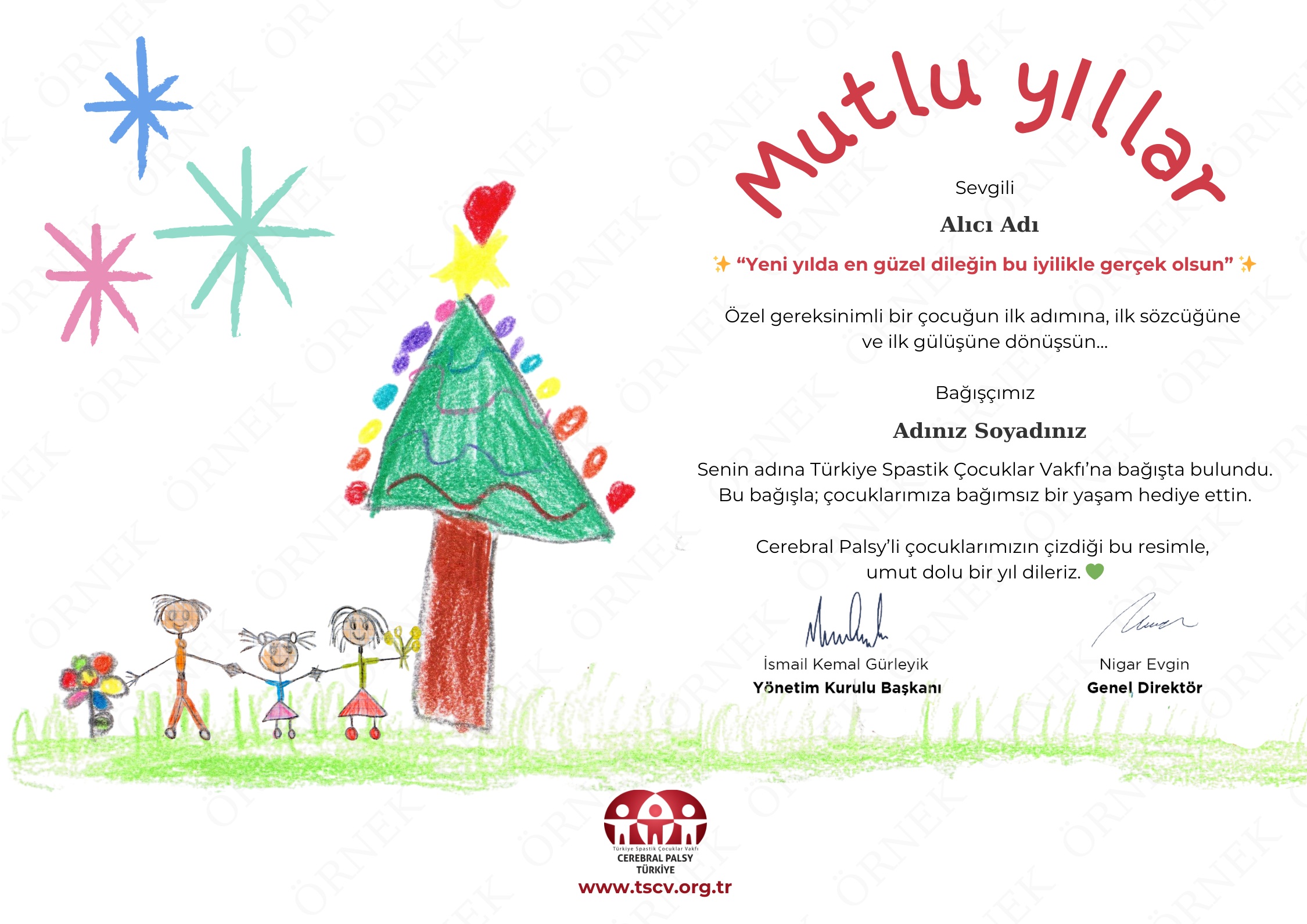 Eğlenceli Yılbaşı Sertifiası