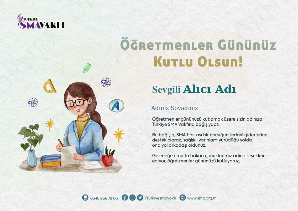 Öğretmenler Günü Sertifikası - 4