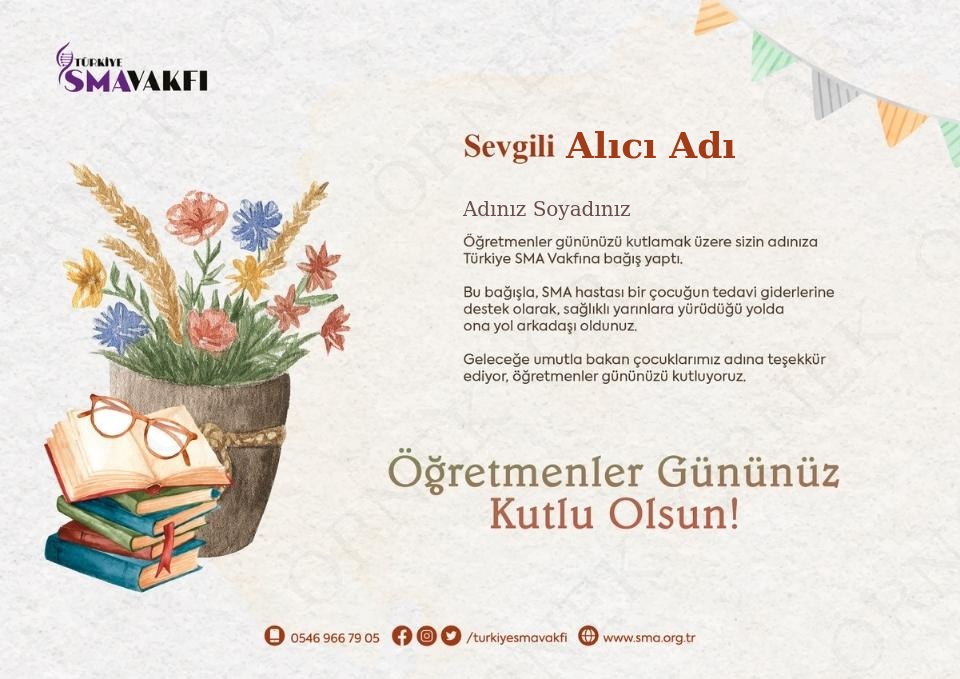 Öğretmenler Günü Sertifikası - 8