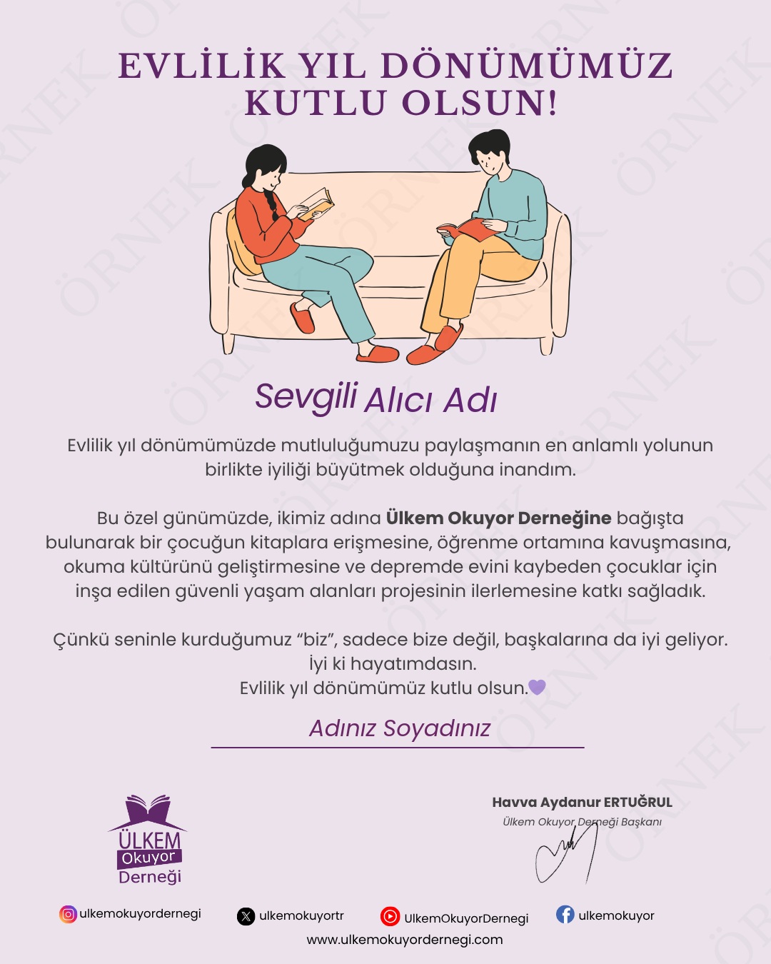 Evlilik Yıldönümü