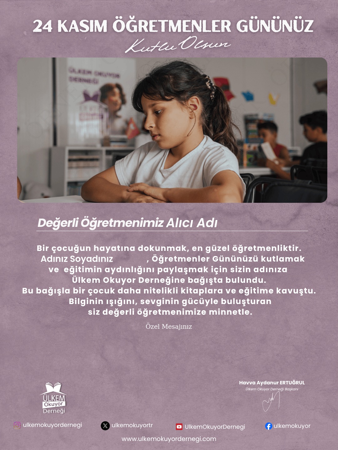 Öğretmenler Günü - 2