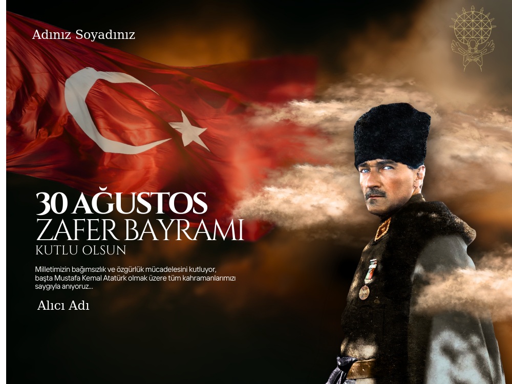 30 Ağustos Zafer Bayramı Kart 6