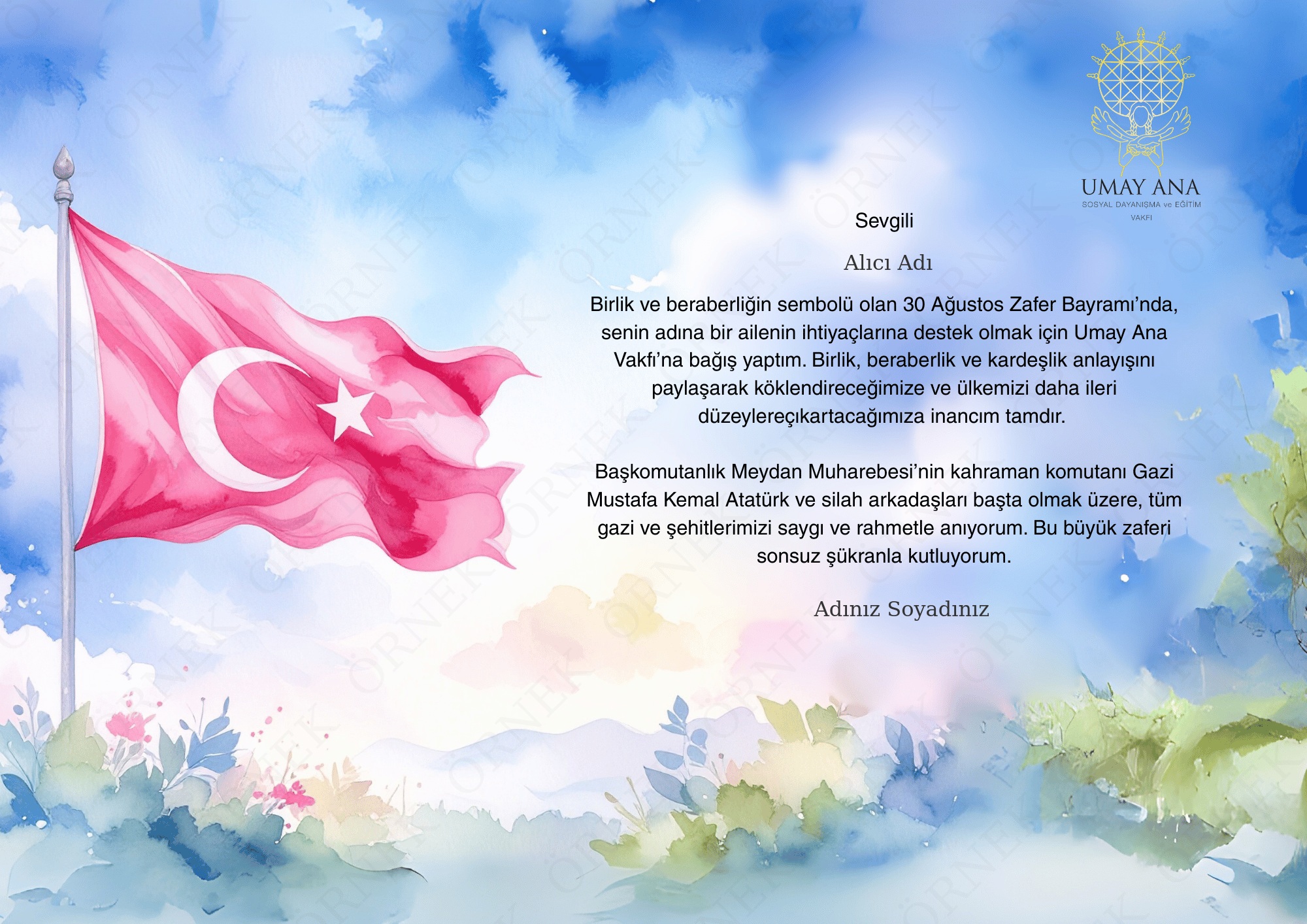 30 Ağustos Zafer Bayramı 2
