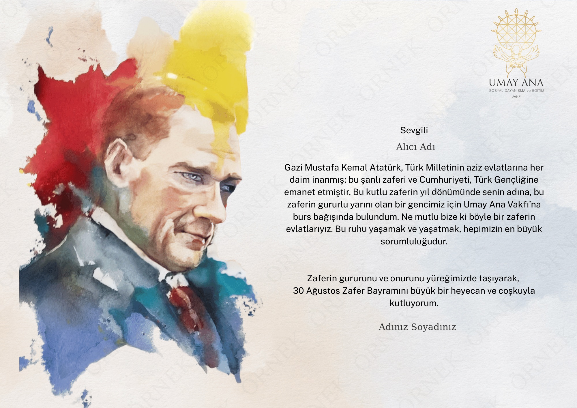 30 Ağustos Zafer Bayramı 3