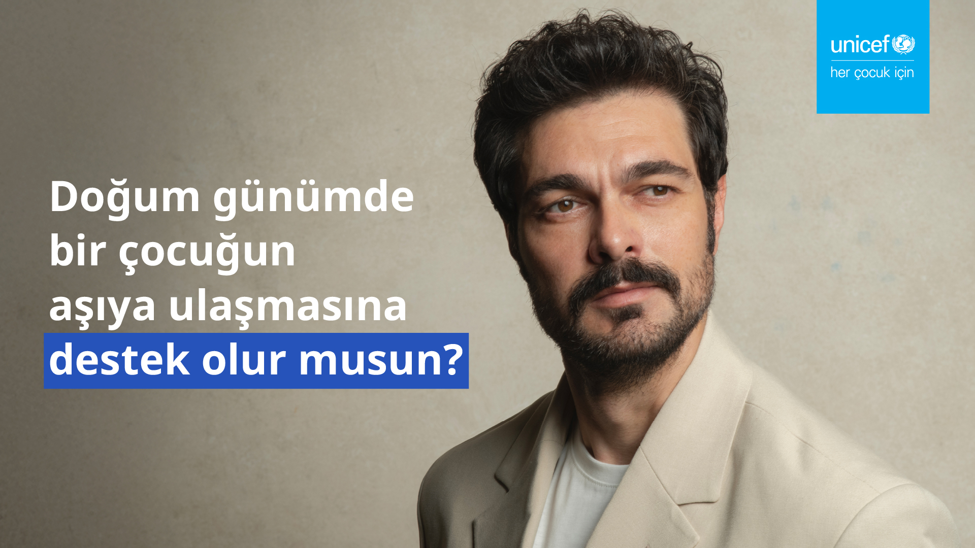 Doğum günüm çocuklara sağlık olsun!