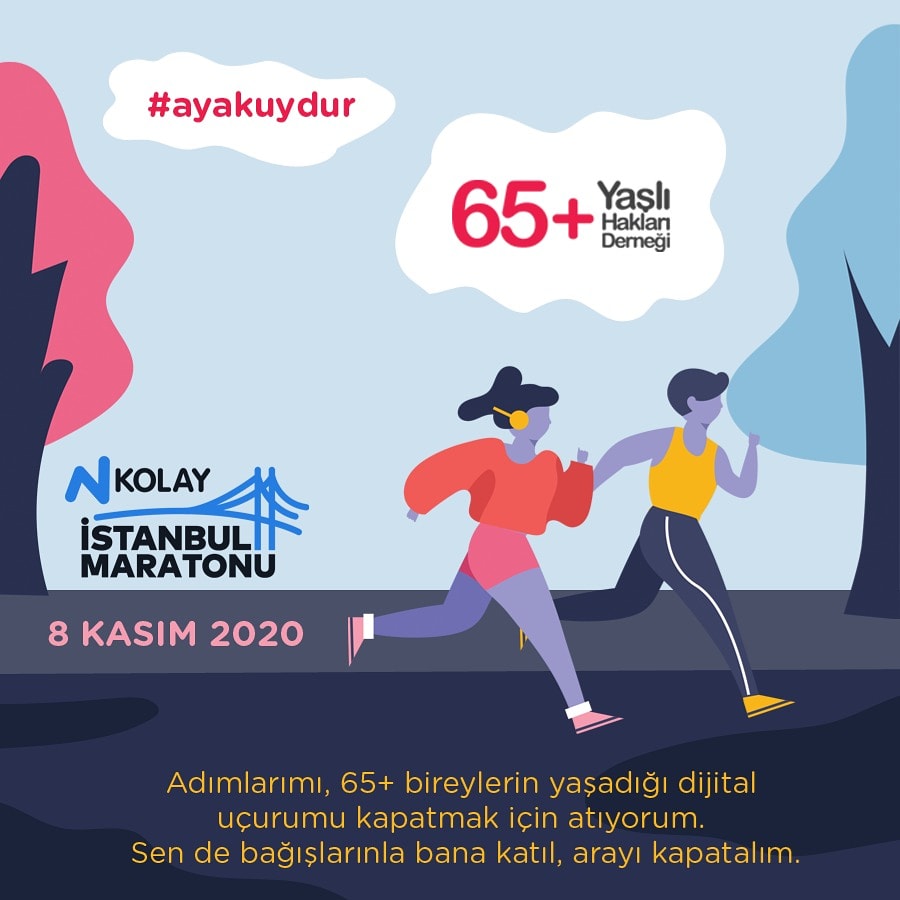 Yaşlıların Dijital Okuryazarlık Eğitimi İçin Koşuyorum