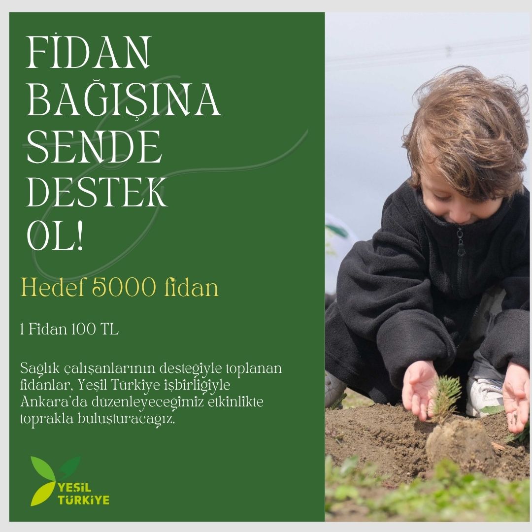 Fidan Bağışına Sende Destek Ol!